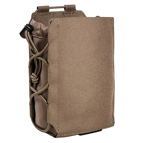 Tasmanian Tiger Multipurpose Side Pouch coyote brown (346) - Praktische Seitentasche für Outdoor-Aktivitäten, wasserabweisend und ideal zur Erweiterung Ihres Gepäcks.