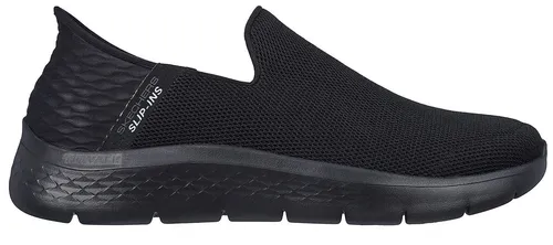 Skechers Herren GO Walk Flex Platform, Black Textile, 46 EU - Herren-Sneaker, besonders bequem mit flexibler Sohle für optimalen Gehkomfort den ganzen Tag.