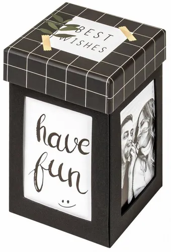 Walther FB-116-B Fotobox 10x15 schwarz für 100 Fotos |