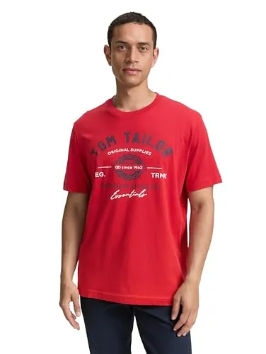 Tom Tailor Herren T-Shirt in lila von Tom Tailor