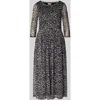 Maxikleid VERA MONT mit Leoprint in schwarz von Vera Mont