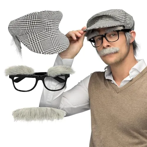 Boland - Kostümset für Erwachsene, mehrteiliges Accessoires Set für Festival, Karneval oder Mottoparty