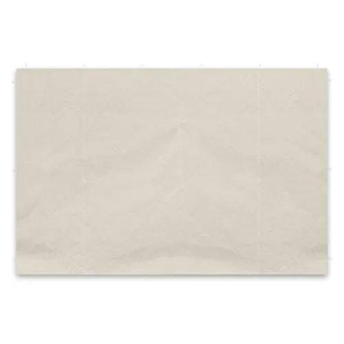 Nexos 2 hochwertige Seitenteile Seitenwände Seitenplanen ohne Fenster für PROFI Falt-Pavillon Partyzelt 3 m champagner