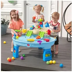 Step2 Ball Buddies Wasserspieltisch mit 23-teiligem Zubehörset