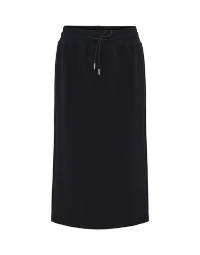 OPUS Damen Midirock RIMANTI Dynamic Slim mit Stretch Black, Größe 34 - Röcke für Damen, eleganter Bleistiftrock mit schmaler Passform aus hochwertigem Sweatware für höchsten Tragekomfort und zeitlosen Stil.