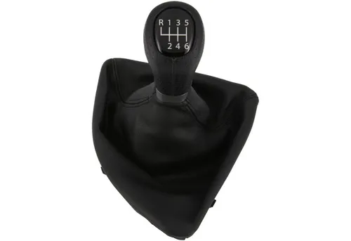 RECAMBO Schalthebel Schaltknauf für BMW 1er E87 - Schaltknäufe für BMW 1er, Plug & Play Installation, elegantes Design in Schwarz für ein sportliches Fahrgefühl.