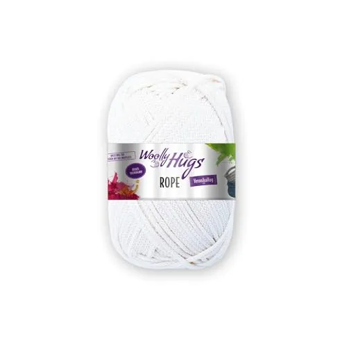 PRO LANA Woolly Hugs Rope 200g 01 - weiß
