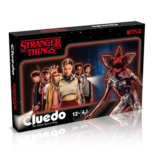 Winning Moves Stranger Things Cluedo Mystery Board Game perfect for 2–6 players