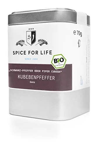 Spice for Life Kubeben Pfeffer, bio, 70g