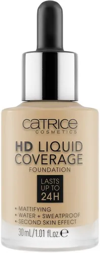 Catrice Foundation HD LIQUID COVERAGE FOUNDATION, mit leichter Textur
