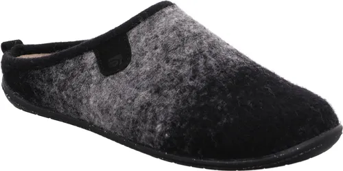 Rohde Damen Hausschuh Pantoffel Tivoli-D 6862, Größe:41 EU, Farbe:Schwarz