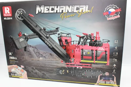 Produktbild Reobrix 22014 Raupenbagger Schaufelbagger RC Klemmbausteine 2968pcs NEU  Bagger