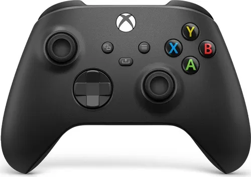 Xbox Wireless Controller, Carbon Black - PC-Controller mit ergonomischem Textured Grip, 40 Std. Akkulaufzeit und Bluetooth-Verbindung für nahtloses Gaming auf Xbox und PC.