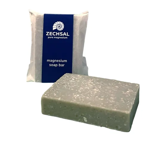 Produktbild Zechsal Magnesium Hand + Körper Seife 100g frischem Duft von Eukalyptus und Oran