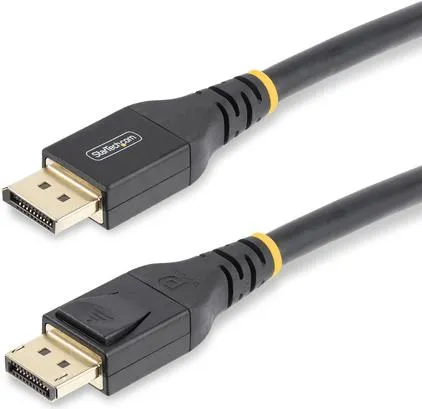 StarTech.com DisplayPort 1.4 Kabel 10m - Display Kabel, aktives Kupferkabel mit 4K und 8K Unterstützung für gestochen scharfe Bildqualität, ideal für Gaming und Multimedia-Anwendungen.