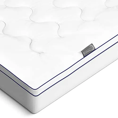 Produktbild Beautissu Matratzentopper 100x200 cm mit Spannbezug
