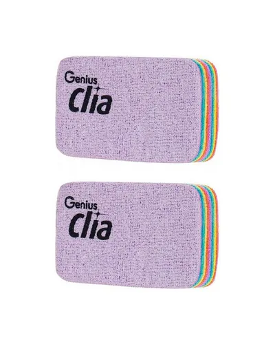 Genius Clia Rainbow Putzschwamm S, 2-tlg. Set - Spülschwämme mit innovativer Schichttechnologie für langanhaltende Reinigungskraft – einfach Schicht abziehen und wie neu verwenden!