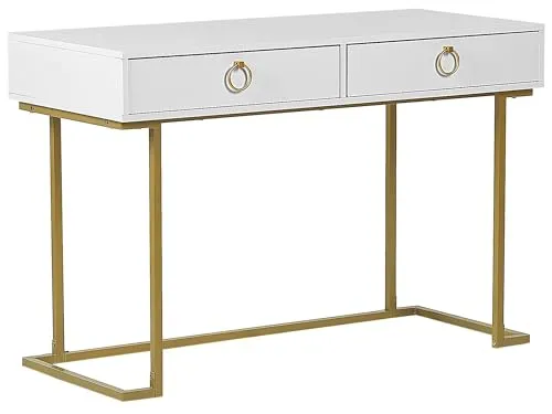 Beliani Moderner Konsolentisch Westport in weiß von Beliani