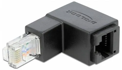 Delock Netzwerk Adapter CAT 6 [1x RJ45-Buchse - 1x RJ45-Stecker]