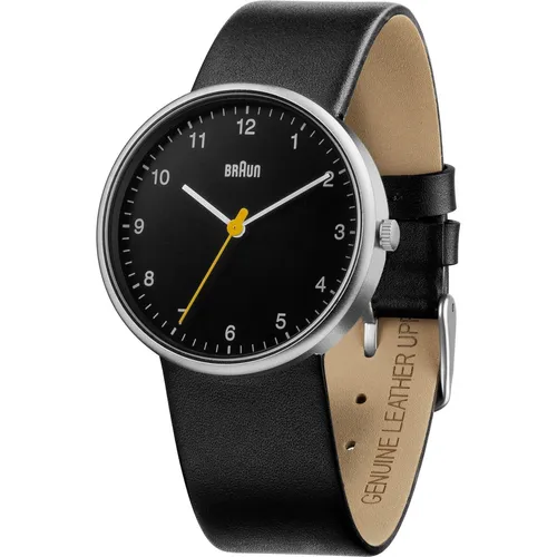 Herrenarmbanduhr BRAUN Schwarz Zifferblatt Schwarz - BN0231BKBKGAL