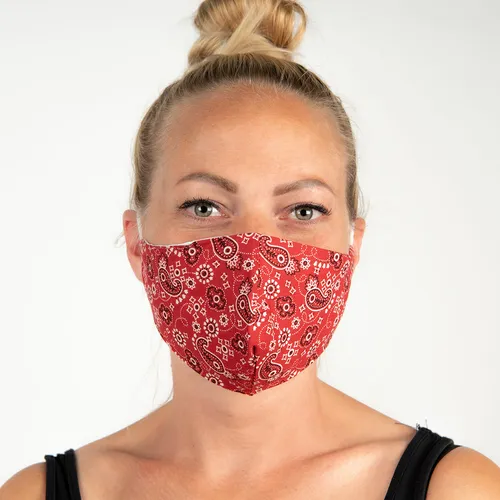 Produktbild Clayre & EEF SOMMERLICHER Behelfs-Mundschutz Maske 2 lagig Baumwolle FM0001