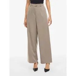 Vila Anzughose VISIFFE HW WIDE PANTS - NOOS braun 40