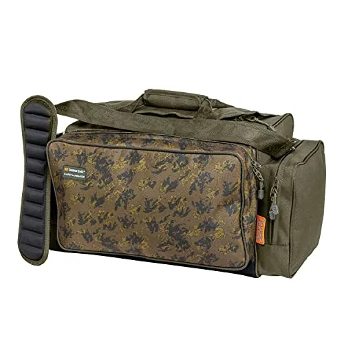 Tandem Baits Phantom Carryall Große Angeltasche wasserdichte Tasche Karpfenzubehör-Angelkoffer, Angelzubehör Umhängetasche, Wasserfeste Tasche aus Duranylon für Bissanzeiger Boilies Köder L