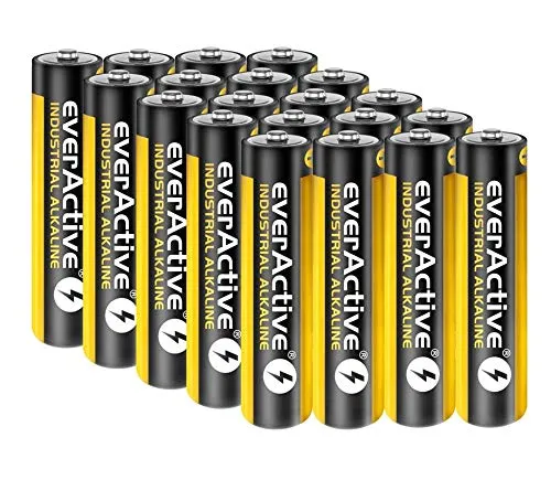 Stück Everactive Industrial Batterien Mikro AAA 1100 mAh 1,5 V LR03 Alkaline 20