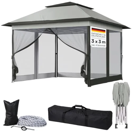 Pavillons & Gartenlauben Grau von STEELSØN