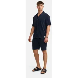 Indicode Freizeitanzug Herren INZandro Shirt Herrenshorts Set (Set), mit strukturierter Stoffqualität für eine besondere Haptik