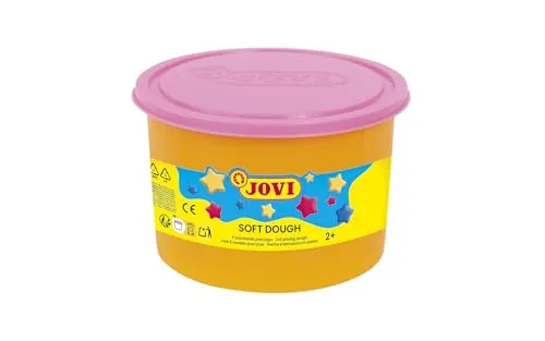 Jovi Blandiver Knete, extra weiche Knetmasse für Kinder ab 2 Jahren, pink, 1 Dose, 460 g