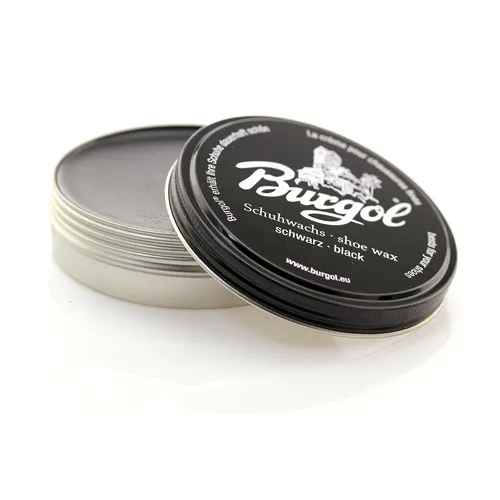 Burgol Schuhwachs Shoe Wax Schuhcreme 100 ml SCHWARZ in schwarz von Burgol