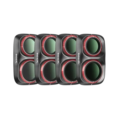 Freewell Bright Day Filter Set für DJI Osmo Pocket 4P/Xtra Muse 2 PRO