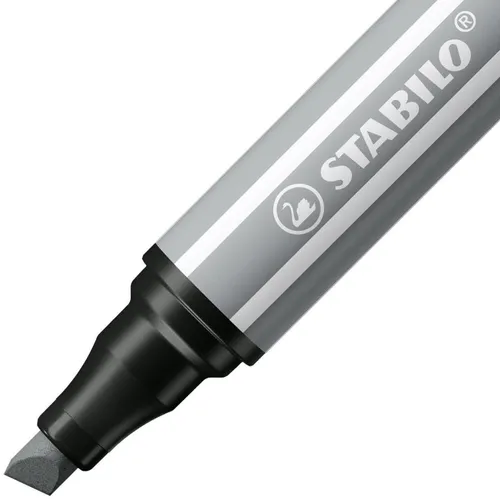 STABILO Pen 68 MAX - silbergrau