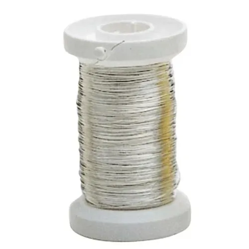 Glorex Silberdraht 0,25 mm x 40 m  Bastelmaterial