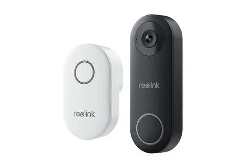 Reolink Smart Home Türklingel Kamera WLAN 2K+ Video Türsprechanlage doorbell (Außenbereich, 5MP,Dualband WiFi,Personenerkennung,Arbeitet mit Reolink NVR,mit Chime)