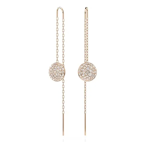 Boucles d'oreilles pendantes Swarovski meteora doré rose in gold von Swarovski