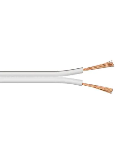 Pro Lautsprecher Kabel 2.5mm Weiß - 10m