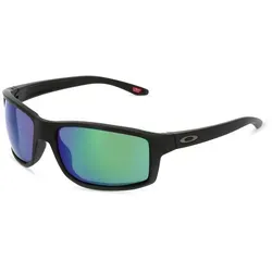 Oakley Gibston Matte Black Prizm Jade Sportbrille - Sportbrille mit vollem Rundumschutz und Prizm-Gläsern für verbesserte Sicht. Ideal für aktive Nutzung bei hellem Licht – für maximalen Komfort und optimale Performance.