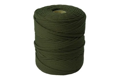 maDDma Seil 100m Polyester-Schnur Kordel 4mm, waldgrün