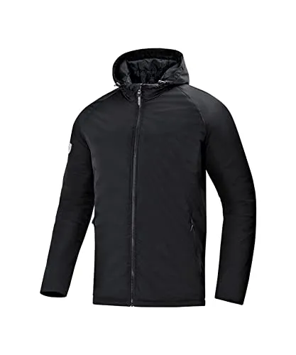 JAKO Herren Winterjacke, Schwarz, XL