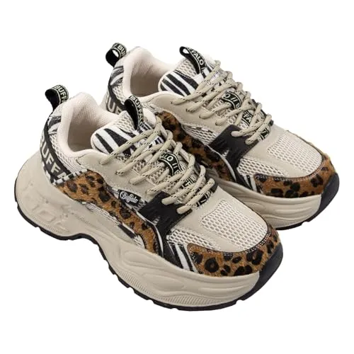 Buffalo Yuno Sneaker Beige 36 in beige von Buffalo