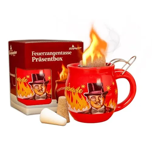 Feuerzangentasse 1er-Set, Rot/Rühmann - für Feuerzangenbowle