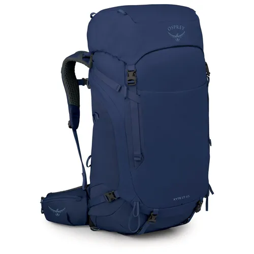 Osprey Kyte 65 Damen Wanderrucksack - Blau - Der Osprey Kyte 65 Wanderrucksack aus recyceltem Polyester bietet viel Stauraum und Komfort für lange Wanderungen. Ideal für Abenteuer in der Natur.