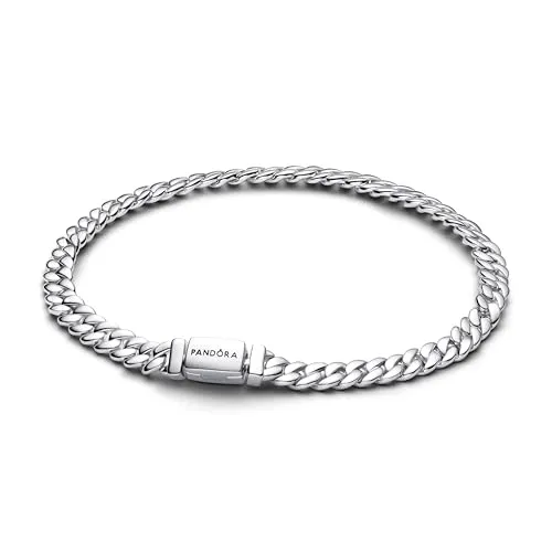 Produktbild PANDORA Timeless Cuban-Kettenarmband aus Sterling Silber, 20cm