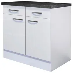Küchenunterschrank Alba Weiß