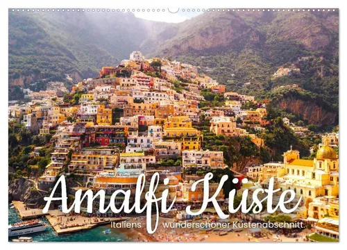 Amalfi Küste Wandkalender 2025 - Entdecken Sie die Schönheit der Amalfi Küste mit diesem 14-seitigen Wandkalender. Ideal für Reisefans und Kunstliebhaber, bringt er italienisches Flair in Ihr Zuhause.