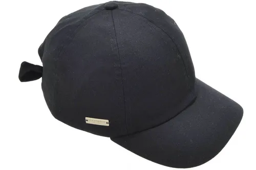 Seeberger Baseball Cap 55236-0 schwarz - Hochwertige Baumwollmütze in klassischem Schwarz, ideal für Freizeit und Sport. One Size passt für alle und bietet optimalen Tragekomfort.