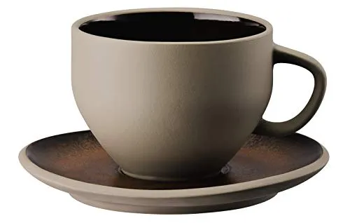 Rosenthal 21540-405252-64770 Junto Bronze Kombitasse 2tlg. (1 x Obertasse & 1 x Untertasse)