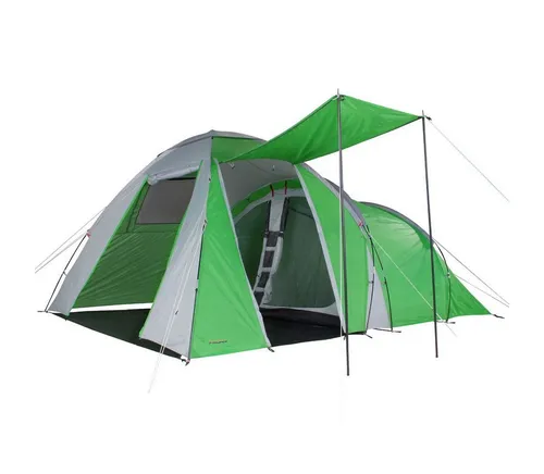 FRIDANI Kuppelzelt Fridani DTG 5 Mann Zelt Kuppelzelt 3000mm Stehhöhe Vorraum Moskitonetz, Personen: 5